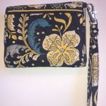 Vera Bradley  Ellie Blue Paisley Small Wristlet Card Holder Photo 2