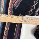 Orvis  Sweater Womens M Cardigan Wool Blend Striped Southwest Blanket Photo 7