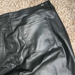 Kut From The Kloth NWOT Coated Leather Black Jeans Photo 4