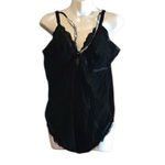 Torrid Black Rhinestone and Lace Bodysuit Photo 0