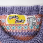 Vintage 70s Good’s Plenty Pastel Striped Sweater Photo 4