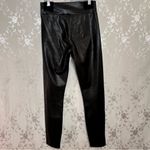 Abercrombie & Fitch Black Faux Leather Leggings Small Photo 7