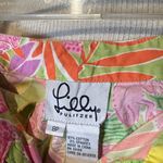 Lilly Pulitzer Vintage  Vibrant Floral Pants in Pink and Orange Photo 1