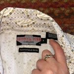 VTG BROOKS & DUNN PEARL SNAP White Paisley Sleeveless Top Size M Photo 1