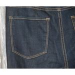 DKNY  Ladies Size 10 30"X28" Denim Blue Jeans Dark Wash Straight Leg Short Ankle Photo 5
