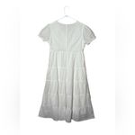 MikaRose  White Maxi Dress,Size L, 100% Cotton Photo 2