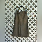 Free People  Harmonica Coated Denim Maxi Skirt Photo 6