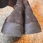 Lands' End Suede Winter Boots Quilted Warm Casual Ankle Booties Size 9 Photo 2