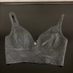 Free People NWOT  Intimately Plaid V-Neck
Cropped Bra Top size XS Photo 1