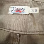 Faherty Brown Tie Waist Shorts Size XL Photo 5