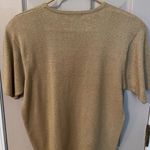 David Hollis Gold Lightweight Sweater Size M Photo 3