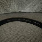 Diane Von Furstenberg Diane Von Furstenburg Olive Green Leather Belt Photo 1