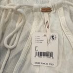 Free People  Angie Crop Tank - Ivory L Photo 1