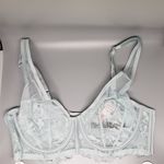 Victoria's Secret  dusty blue Unlined full coverage Plunge bra 36C NWT Photo 4
