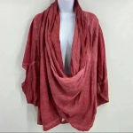 Anthropologie Saturday Sunday Berry Color Wrap Kimono Top Sz XS/S Photo 3