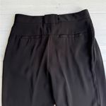 Halston Heritage  Black Crepe Crossover Cropped Trouser 2 Photo 4