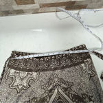 BCBG Maxazria Woman Wrap Skirt SZ M Brown golden Mint!!! Photo 7