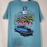 Ford Mustang shirt men medium NWT Blue Photo 0