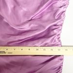 Cinq à Sept Cinq a Sept Womens Lilac‎ Silk Blend One Shoulder Ruched Nikita Cocktail Dress 4 Photo 14
