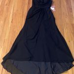 Women’s STACEES Formal Black Sweetheart Sweep Train Dress Size 12 Bust 39 New Photo 0
