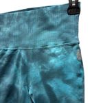 Free People  Womens Good Karma Tie Dye Yoga Leggings Blue Peacock Size XS/S Photo 5