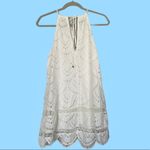 Lovers + Friends Under the Sun White Ivory Eyelet Lined Dress Size XS Photo 7