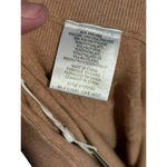 Minnie Rose NWT  Tan Elastic Waist Pull On Mid Length Skirt Size Medium Photo 4