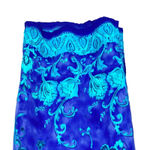 Dress Barn Vintage  blue floral maxi dress Photo 4