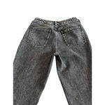 PacSun  Mom Jean Womens Size 26 Black Washed High Rise Slim Taper Denim Pants Photo 8