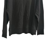 Athleta  Women's Black Henley Long Sleeve Sweatshirt Size L Casual Photo 9