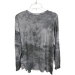 American Eagle Soft Sexy Gray Tie Dye Long Sleeve Size Large Boho Lounge Comfort Photo 3