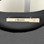 J Brand J‎ Brand Black Scuba Knit Top Size Small Made in USA Minimalist Luxe Streetstyle Photo 2