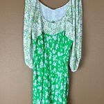 Rixo X Target Collab Puff Sleeve Floral Tulip and Daisy Maxi Dress Size 28W Photo 3