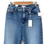 Good American  Good Icon High Waist Crop Straight Leg Jeans Blue Size 4/27 NWT Photo 2