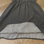 Old Navy  Sleeveless Dress Woven Black Printed Waisted Lightweight ~ Size S Photo 3