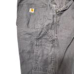 Carhartt Original Fit Straight Leg Carpenter Pants Womens 12 Short Gray 102080 Photo 8