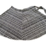 Vintage Halloween Cat Skull Witch Moon Pumpkin Black White Wrap Around Skirt Size undefined Photo 0