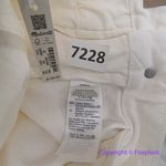 Madewell New!  The Curvy Emmett‎ Wide-Leg Jean in Tile White, size 26 Photo 15