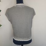 Gap Short Sleeve Knit Striped Cardigan Photo 4