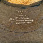 Torrid  Raglan Sleeve Graphic Tee Green 3/4 Sleeve 4 4X Happy Hour Shirt Photo 3