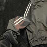 Two pieces set tracksuit bomber jacket sport set leggings shorts activewear mesh White Size M Photo 8