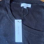 NWT THE CUT OUT LUXE KNIT TOP Black Size undefined Photo 1