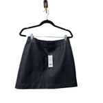 Helmut Lang  core stretch leather mini skirt‎ Size 10 Photo 5