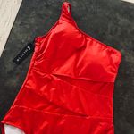 Tempt Me Women One Shoulder One Piece Swimsuits Full Coverage Cutout Mesh Photo 4