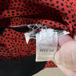Christian Dior Vintage Seperates Womens Red Polka Dot Silk Top Size 14 Designer Photo 8