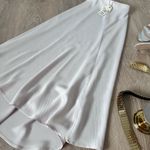 Johnny Was NWT Calme Asymmetrical A-Line Luxury Silky Midi Skirt, Size S/M Photo 5