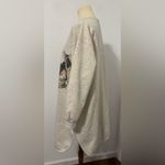 Vintage Kittens Brand Calico Cat Tunic Sweatshirt Nightshirt One Size S M L Gray Photo 2