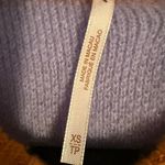 Free People  Sammi Cashmere Blue and Mustard  Sweater Vest Photo 4