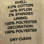 Loft Ann Taylor  Women’s Black Embroidered A Line Skirt Classic Professional Sz S Photo 8