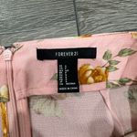 Forever 21 Pink Floral Mini Skirt Size Small Brand New Photo 2
